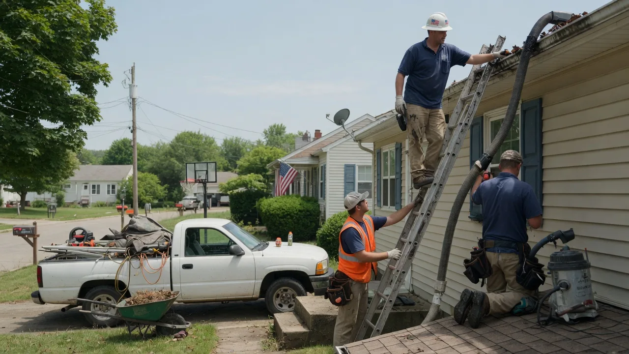 Gutter Installation in Ewing, IL near me